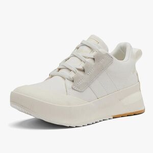 Sorel Women's Out N About III Low Sneaker Canvas Shoes White Neutral Size 7